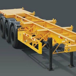 Container Skeleton Semi Trailer price-2