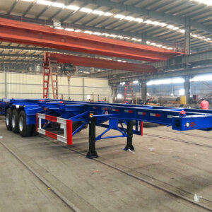 Container Skeleton Semi Trailer price-1