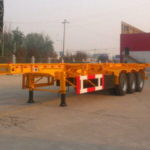 Container Skeleton Semi Trailer price-4